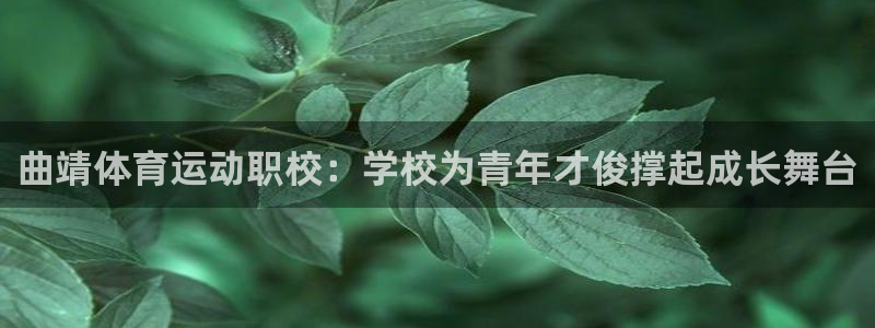 球速体育：曲靖体育运动职校：学校为青年才俊撑起成长舞台